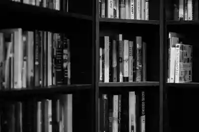 image of books on bookshelves